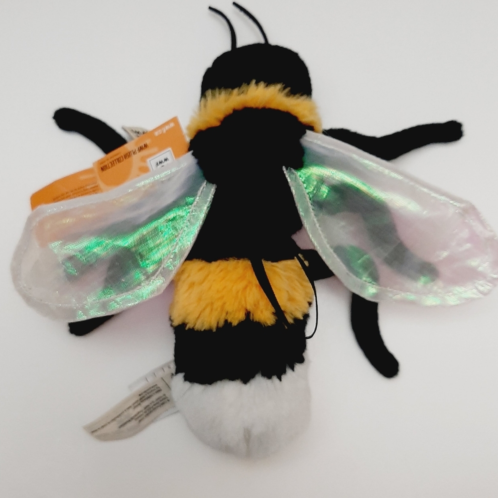 π New - WWF Bumble / Honey Bee Plush Soft Kids Toy World Wildlife Fund - Picture 5 of 13